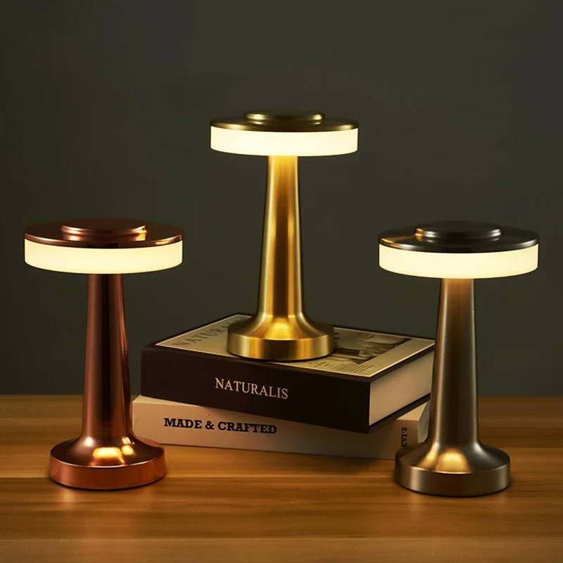 Touch Led Charging Table Lamp Creative Dining Hotel Bar Coffee Table Lamp - $24.16+