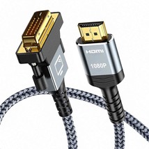 Hdmi To Dvi Adapter Cable, Dvi To Hdmi Adapter For Monitor Bi-Directional Sturdy - £13.43 GBP