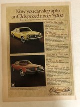 1970s Oldsmobile Omega Car Vintage Print Ad pa9 - $8.90