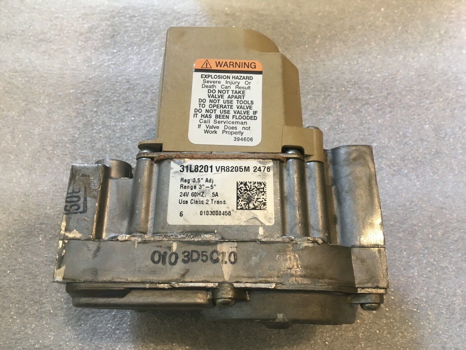 Honeywell VR8205M2476 HVAC Furnace Gas Valve 31L8201 used Free Shipping ... - $32.63