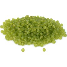 50 Grams Light Green Evelina Frosted Glass Beads 4.5mm - £6.76 GBP