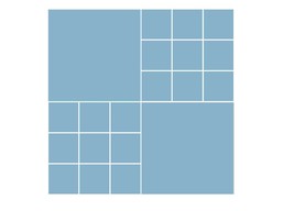 Mexican Mission Cement Tile Solid Handcrafted 10 sqf - Skyblue - 8x8&quot; - $120.00