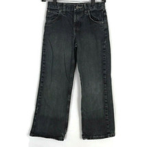 Wranglers Boys Jeans Size 10 Medium Wash Adjustable Waist Pockets Zip Fly Casual - £13.65 GBP