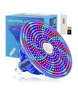 120V 60W LED Pool Light – RGB, Remote Control, E26/E27, Fits Pentair &amp; H... - $79.19