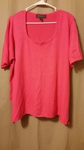 DESIGNS &amp; CO SWEATER SIZE M SHORT SLEEVE 14/16      B4 - £6.12 GBP