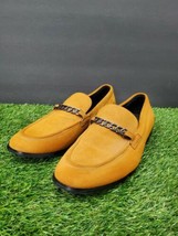 Call It Spring Vegan Bergerholt Loafer Shoe Mustard Yellow Men&#39;s Shoes Size 7 - £12.68 GBP