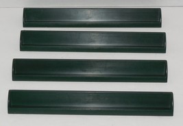 Vintage 2002 Hasbro Upwords Replacement set of 4 Green Plastic Tile racks trays - £7.72 GBP