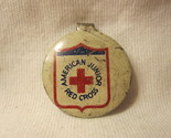 old American Junior Red Cross White Tab-Back Button - $5.00
