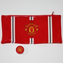 Manchester United Stationary Set Red Pencil Case and Sharpener New - £5.56 GBP