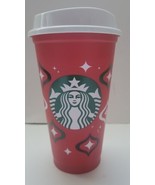 Starbucks Holiday 2023 Red Cup Day (16 oz) Reusable Hot Cup with Lid New - $13.69 CAD