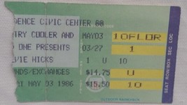 Stevie Nicks - Vintage May 03, 1986 Concert Ticket Stub - £7.83 GBP