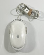 Apple Wired USB Optical Clear White Mouse M5769 Tested - £3.97 GBP