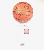2017-18 Warriors Team Signed Basketball PSA/DNA Autographed LE Finals Ball - $7,499.99
