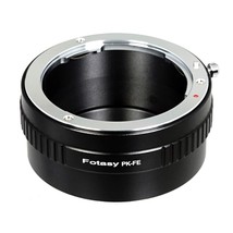 Fotasy PK Lens to E Mount Adapter, K Mount E Adapter, PK FE Adapter, Compatible  - £20.32 GBP