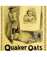 Quaker Oats Baby Portrait 1894 Advertisement Victorian XL Hot Cereal DWII11 - $68.65 CAD