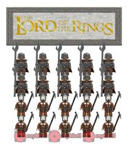 20Pcs/set Lord Of The Rings Isengard Shaman Berserker Uruk-hai Minifigures Toys - £25.96 GBP