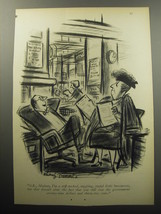 1957 Cartoon by Whitney Darrow, Jr. - O.K., Madam, I&#39;m a stiff-necked - £14.86 GBP