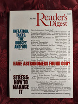 Readers Digest July 1980 Louis L&#39;Amour Abe Burrows Inflation Stress Roald Dahl - £6.47 GBP