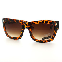 Bold Oversized Sunglasses Super Thick Big Frame Chic Celebrity Fashion - £13.65 GBP