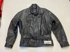 HEIN GERICKE Vintage Leather Motorcycle Jacket Label S Armpit/Armpit 22&quot; (mc823) - £48.32 GBP