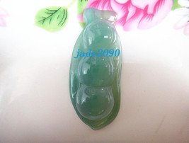 Free Shipping - good luck Natural green agate Beans /  Transparent green beans   - £15.98 GBP