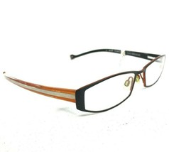 Coco Song Eyeglasses Frames Purple Rain Col.3 Black Orange Rectangular 50-15-135 - £74.57 GBP