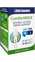 2 BOX SALE Life Extension ComfortMax AM PM Dual Action Nerve Health - $53.00