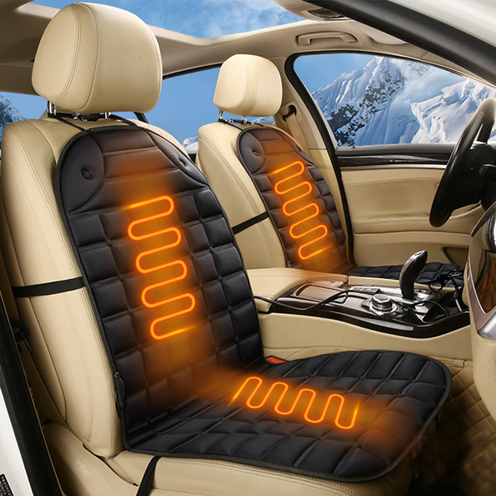 12V Electric Seat Heater Hot Keep Warm Winter Household Cushion Heated Car Seat - £15.76 GBP+