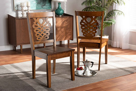 Brenner Walnut Brown 2Pc Dining Chair Set - $181.00