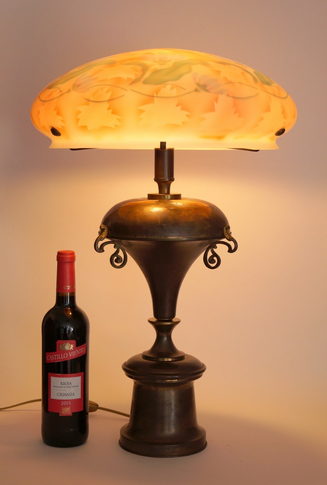 Art Nouveau Lamp Floor Lamp Desk Lamp "JOHNNY'S GARDEN" Item image 2