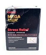 GNC Mega Men Stress Relief Vitapak Supplements 30 Day Supply BB8/25 READ... - €36,91 EUR