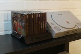 Sony PlayStation 1 PsOne 13 Slot Game CD Holder Rack SCPH-1001 PSX 3D-Pr... - $15.00