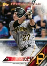 2016 Topps Future Stars Jung Ho Kang #54 ROOKIE RC Pittsburgh Pirates - £1.40 GBP