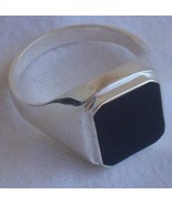Onyx men ring EA - $530.59 MXN