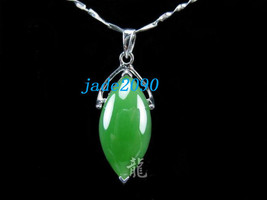 Free Shipping - natural green  jade charm Pendant / necklace - from jade2090 - £15.98 GBP