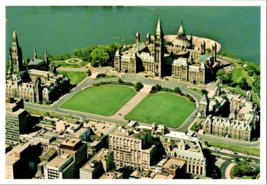 Postcard Canada Aerial View Parliament Ottawa Ontario Unposted  6 x 4&quot; - £4.60 GBP