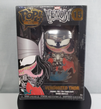Funko Pop! Pin Marvel Venom - Venomized Thor #15 Enamel Pin - NIB Sealed - $356.57 MXN