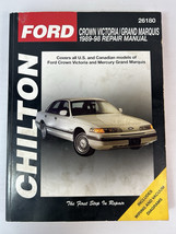 Chilton Ford 1989-98 Crown Victoria /Grand Marquis Repair Manual 26180 - $150.53 MXN