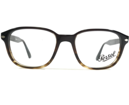 Persol 3145-V 1026 Eyeglasses Frames Dark Brown Fade Round Square 51-18-145 - £87.72 GBP