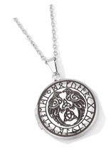 Viking Necklace Amulet Pendant- Locket Necklace in - £32.29 GBP