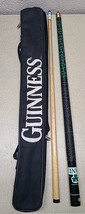 Guinness 20 oz. Pool Cue Stick Shamrock St Patricks Day W/Carry Bag - $81.72 CAD