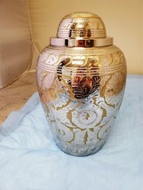 Modern Beautiful Design Handcrafted Urn for Human Ashes BA-628 - £23.68 GBP