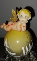 Vintage FONTANINI 1960&#39;s Silver Tree Angel Baby Christmas Ornaments Depose Italy - $40.00