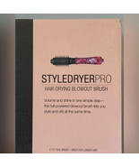 Calista Style Dryer Pro Hair Drying Blowout Brush (purple Mum Flr) 2.75”... - £23.43 GBP