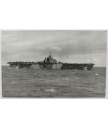 Postcard The U.S.S. Franklin CV-13 Military Navy Disaster Card Chrome Un... - $6.83 CAD
