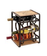 Deco 79 Metal Wood Wine Holder, 10 by 13-Inch - £60.54 GBP