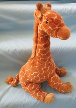 FAO Schwarz Plush 18-inch Sitting Giraffe - £19.88 GBP