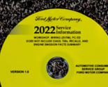 2022 Ford MUSTANG MACH E Service Workshop Shop Repair Manual ON CD OEM - $319.99