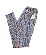 J McLaughlin Rhonda Leggings Womens XS Blue Coral Caravelle Pull On Acti... - $49.72 CAD