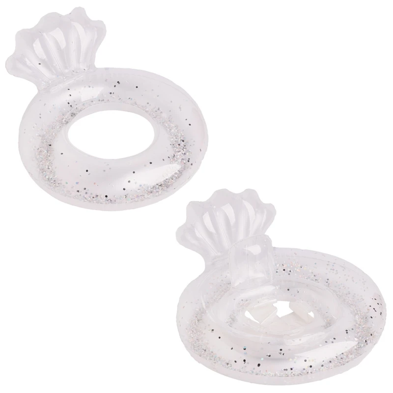 Sparkling Float Swim Rings for Baby Swimming Pool Bathtub Swim Float Outdoor - £13.03 GBP+